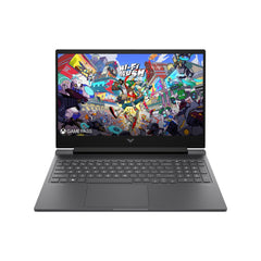 HP VICTUS 16-R1054NE Gaming Laptop 14th Gen Intel Core i7-14700HX Processor, 16" FHD 144Hz Display, 16GB Ram DDR5, 512GB NVME SSD, NVIDIA GeForce RTX 4060 8GB VGA, DOS - Mica Silver