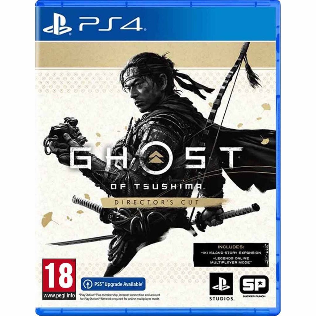 Ghost of Tsushima: Directors Cut For PlayStation 4 â€œRegion 2â€ - Level UpPlayStationPlaystation Video Games711719716198