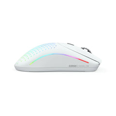 Glorious Model O2 Wireless Gaming Mouse - Matte White