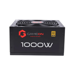 GAMEON - SPY2 ATX 1000 WATTS 80 PLUS Gold Value Gaming Power Supply - Black