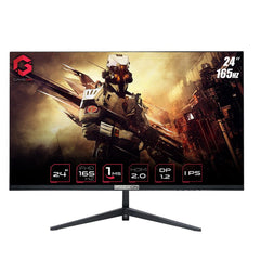 GAMEON 24inch FHD, 165Hz 1ms (1920x1080) Flat IPS Gaming Monitor With Gsync & Free Sync - Black