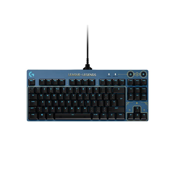 Logitech G PRO League of Legends K/DA Mechanical Gaming Keyboard - Blue - Level UpLogitechPC5.10E+12