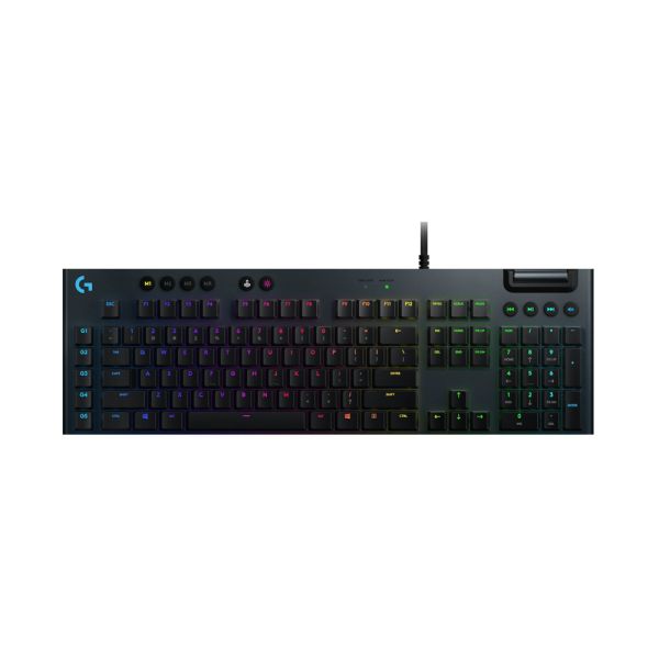 Logitech G815 Lightsync RGB Clicky Mechanical Gaming Wired Keyboard - Level UpLogitechKeyboards5099206082687