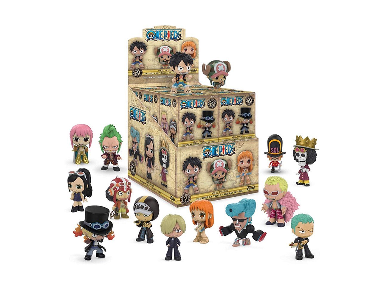 Mystery Mini! Animation: One Piece - 12PC PDQ ( Per Piece )