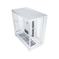 LIAN LI O11 Dynamic EVO XL RGB Tempered Glass Full Tower Gaming Case - White