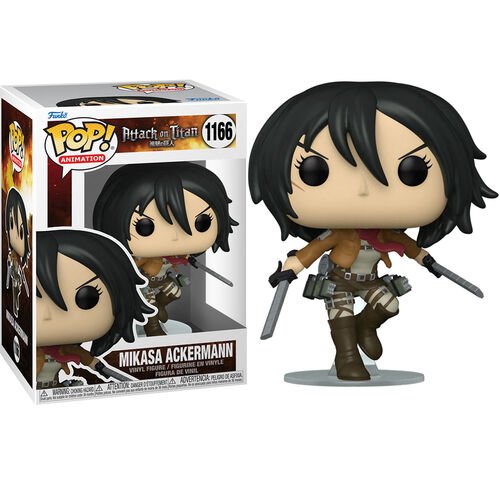 Pop! Animation: AoT S3- Mikasa Ackermann - Level UpFunko889698579810