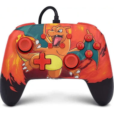 PowerA Enhanced Wired Controller for Nintendo Switch (Pokemon: Charizard Vortex) - Level UpPowerASwitch Controller617885006210