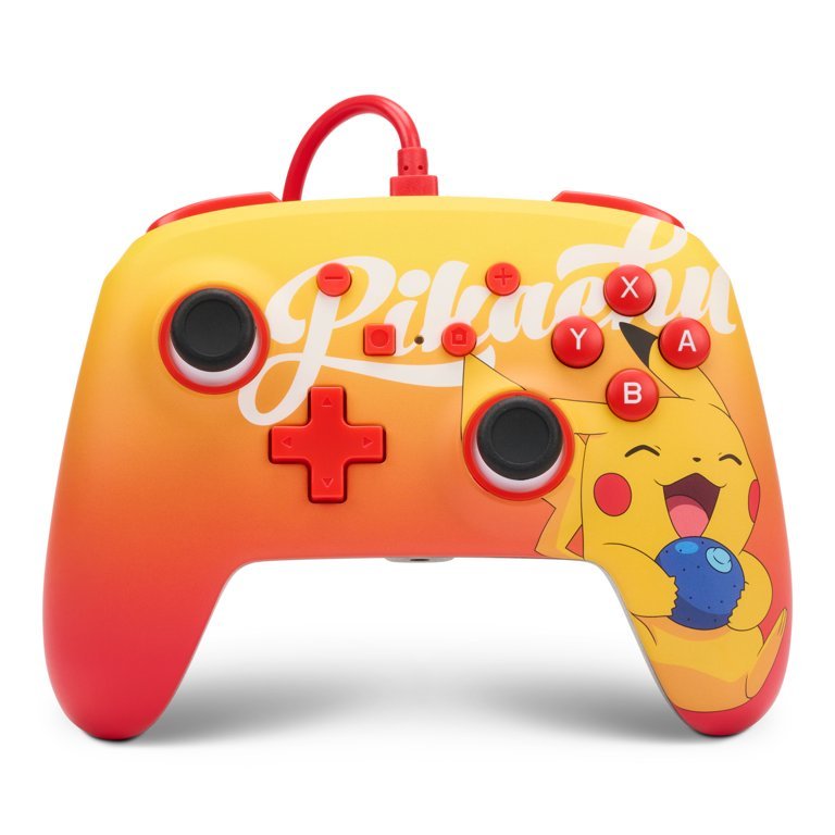 PowerA Pokémon Enhanced Wired Controller for Nintendo Switch - Oran Berry Pikachu - Level UpPowerASwitch Accessories6.18E+11