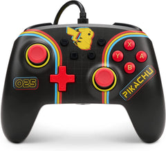 PowerA Pokémon Enhanced Wired Controller for Nintendo Switch – Pikachu Arcade - Level UpPowerASwitch Accessories6.18E+11