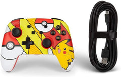 PowerA Pokémon Enhanced Wired Controller for Nintendo Switch - Pikachu Pop Art - Level UpPowerASwitch Accessories6.18E+11