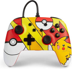 PowerA Pokémon Enhanced Wired Controller for Nintendo Switch - Pikachu Pop Art - Level UpPowerASwitch Accessories6.18E+11