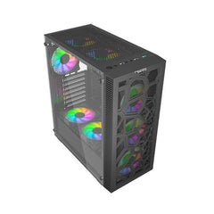 Twisted Minds 03 Spider Mid Tower Gaming Case-Black