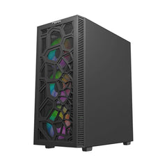 Twisted Minds 03 Spider Mid Tower Gaming Case-Black