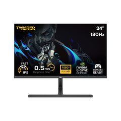 Twisted Minds 23.8" FHD, 180Hz, 0.5 ms, Fast IPS, HDR, HDMI 2.0 Gaming Monitor