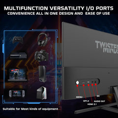 Twisted Minds 23.8" FHD, 180Hz, 0.5 ms, Fast IPS, HDR, HDMI 2.0 Gaming Monitor